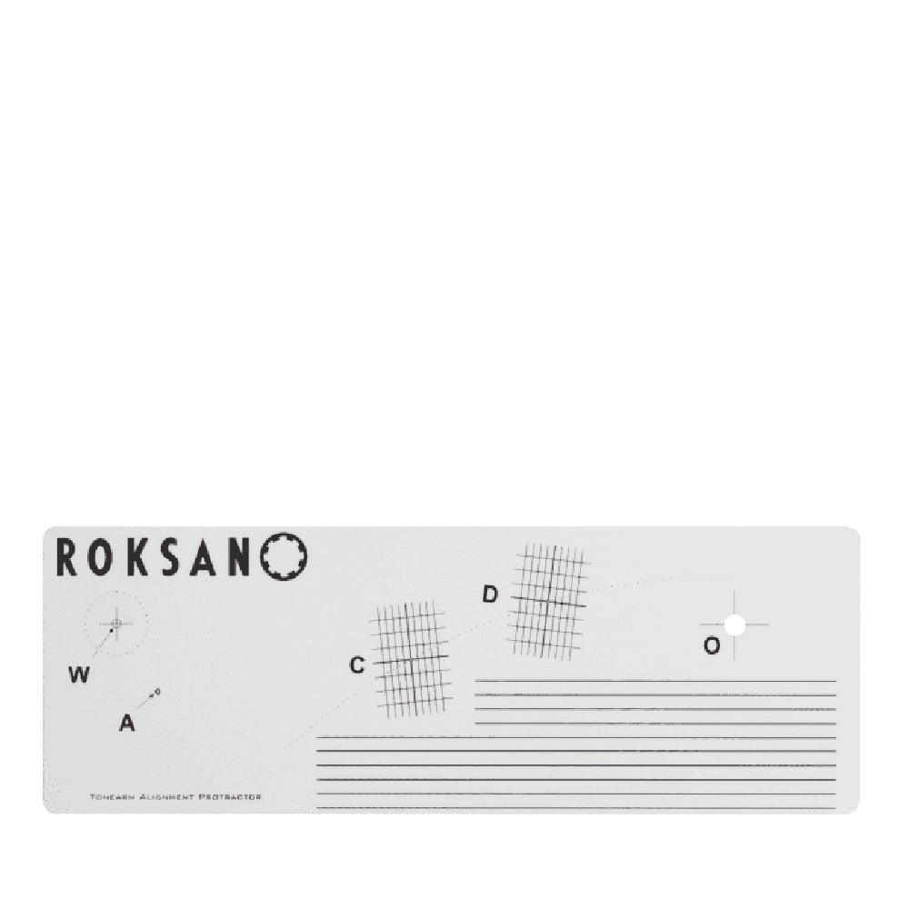 Roksan Tonearm Protractor