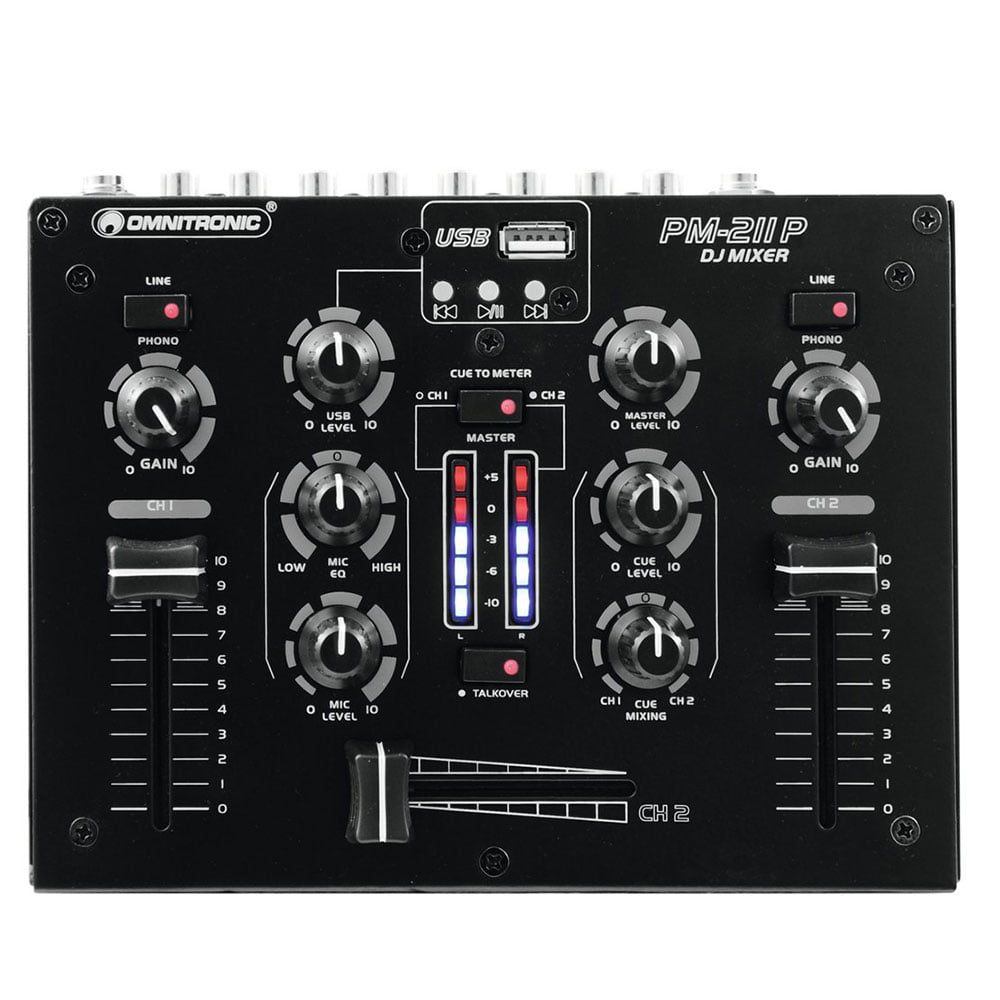 OMNITRONIC PM-211P DJ-Mixer - Image 2