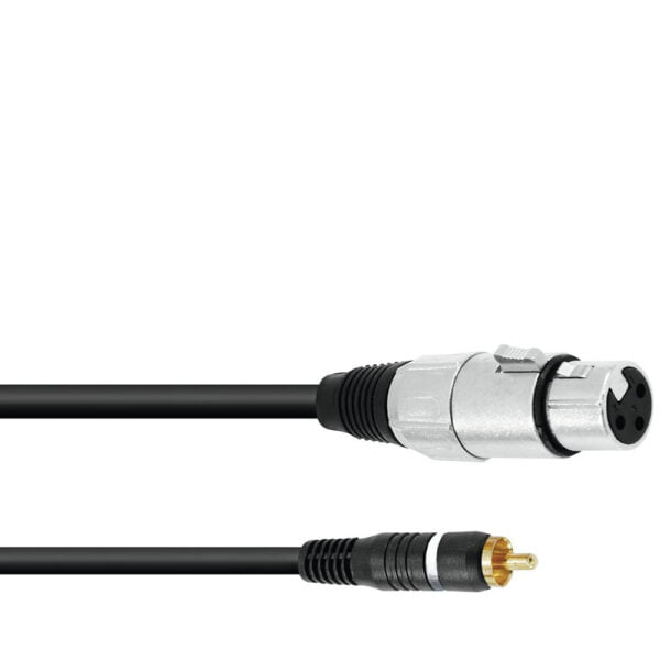 OMNITRONIC Adaptercable RCA/XLR(F) 2m