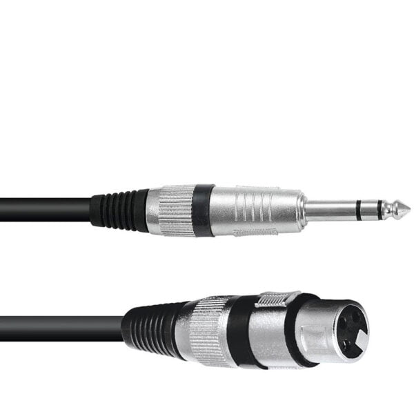 OMNITRONIC Adaptercable XLR(F)/Jack stereo 0.9m