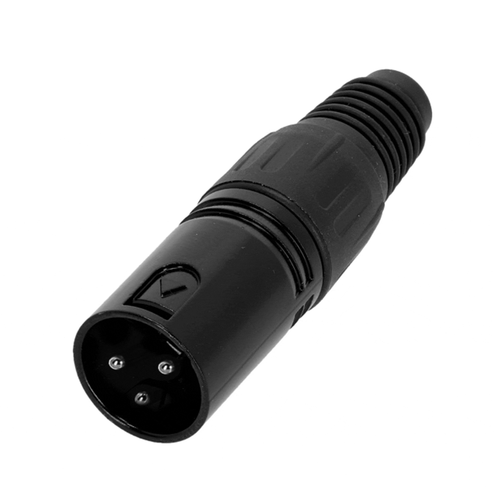 Adam Hall Connectors 4 STAR C XM3 BLK