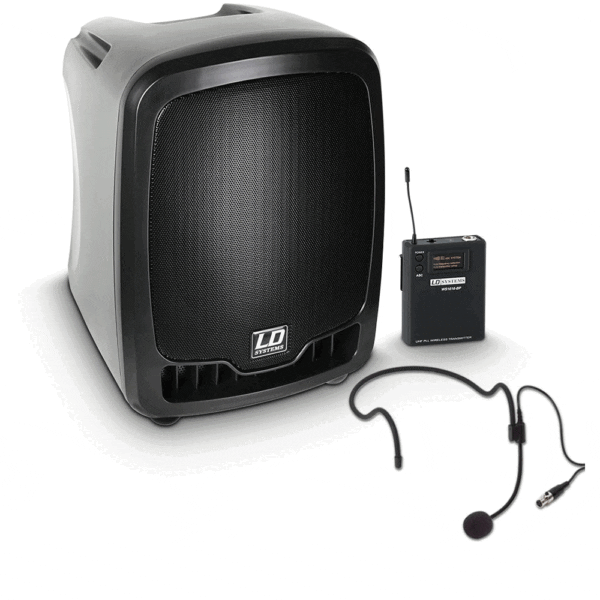 Roadboy 65 HS B6 Portable PA Loudspeaker with Headset