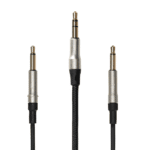Meze Mono 3.5mm 1.5m Black/Silver Cable with Microphone