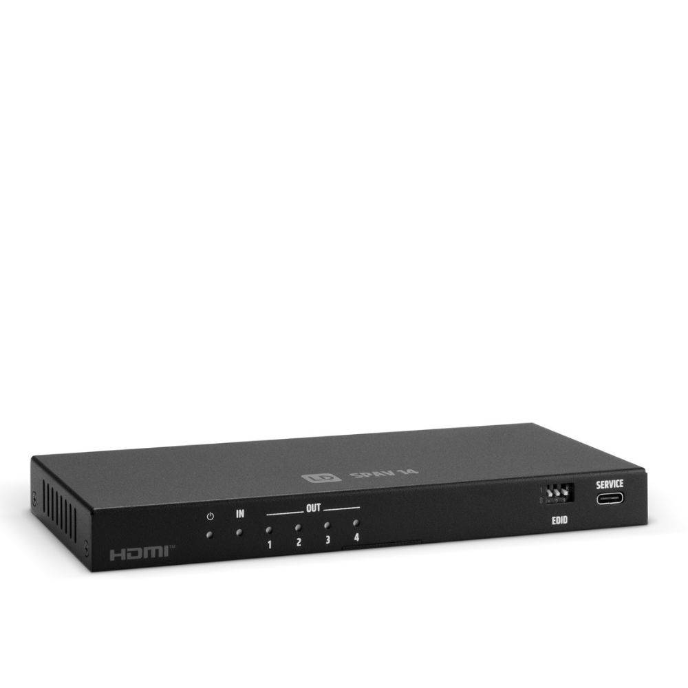 LD Systems SPAV 14 8K HDMI Splitter & Audio Extractor